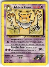 Sabrina's Hypno Unlimited Uncommon Gym Challenge 056/132 DMG picture