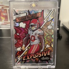2023 Panini Absolute - Explosive Isiah Pacheco #25 CASE HIT picture