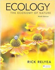 Ecology: The Economy of - Paperback, by Relyea Rick; Ricklefs - Acceptable n picture