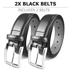 New Genuine Leather Belts For Men Classy Dress Belts Mens Belt Many Color & Size picture