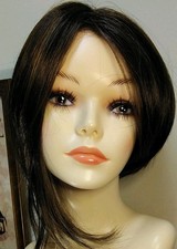 TressAllure Cecile Wig 8R Chocolate Daze Lace Front Mono Part Bob NIB Chestnut. picture