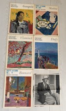 Vintage 1966 Art Books Set of 5 Matisse Gauguin Dufy Bonnard Vlaminck Hachette picture