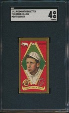 1911 T205 PIEDMONT GOLD BORDER EDDIE COLLINS SGC 4 VG-EX HOF picture