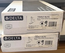 Delta 15849LF-BLPD Nickel Pull-Down Single Handle Bath Faucet picture