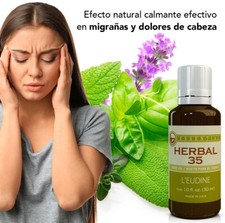 LEUDINE Herbal 35 Oil. Aceite para el alivio inmediato de la migraña y el estrés picture