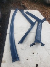 92-96 Ford F-150 OBS Bronco A & B & Windshield Pillar Trim Blue Driver 1992-1996 picture
