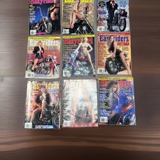 Lot (9) Vintage 1989 EASYRIDER MOTORCYCLE David Mann Artwork And Centerfolds picture
