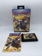 Sunset Riders Sega Genesis Complete CIB Manual Tested Konami HANGTAB NICE NTSC picture
