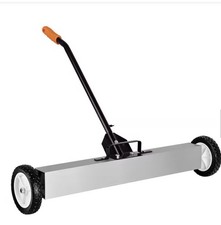 TUFFIOM 36-Inch Rolling Magnetic Pick-Up Sweeper | 55-LBS Capacity, Quick picture