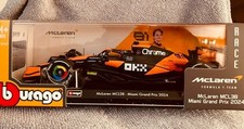 Bburago 2024 Mclaren #81 Oscar Piastri-Miami Grand Prix F1 picture