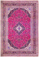 10x13' Red Semi Antique Traditional Kashaan Rug 71832 picture