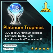 💎 Trophy Level 999 - 1850+ Platinum Trophies PSVita PS3 PS4 PS5 PSN Legit time picture