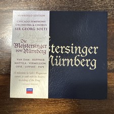 Die Meistersinger Von Nurnberg Rare Limited Edition Numbered 2 Cd Set picture