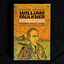 Mosquitoes by William Faulkner Vintage Paperback 1965 Dell/Laurel First Ed picture