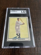 Beautiful 1941 play ball hank greenberg SGC 1.5 picture
