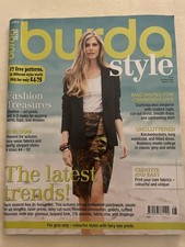Burda Style 8/ 2014   Sewing Magazine With Uncut Patterns in English picture