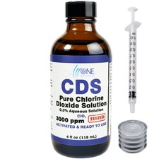 CDS Water Purification Solution Ready to use Glass bottle 4 oz  Sealsafe USA picture
