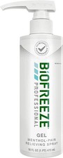 Biofreeze Professional Menthol Pain Relieving Gel 16 oz Pump Bottle New Sealed picture