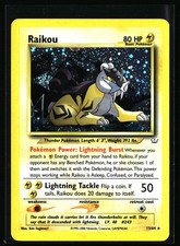 Raikou (13) Neo Revelation #13/64 Holo Rare, Holo PHOTOS AVAILABLE DM picture