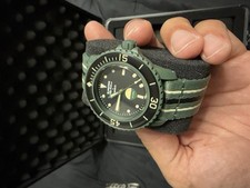 Blancpain x Swatch Bioceramic Scuba Fifty Fathoms Green Abyss Men's Watch picture