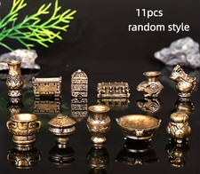 1:12 Dollhouse - 11 pieces bronze vases, etc -  (lot 1347) picture