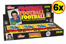 2026 Topps Heritage Football Hobby Box 6 Boxes Factory Sealed Presale picture