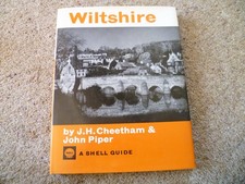 Wiltshire A Shell Guide By J H Cheetham And John Piper, Faber And Faber 1975 picture