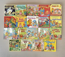 Vintage Berenstain Bears Books Lot of 19 Random House First Time Paperbacks Vtg  picture