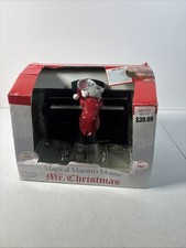 VTG Mr Christmas Maestro Mouse Animated Musical Piano 12 Classic Songs EXCELLENT picture