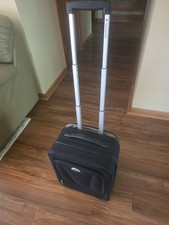 Samsonite BARELY Used Small 18-inch Rolling CARRY-ON Under Seat Black SAMSONITE picture