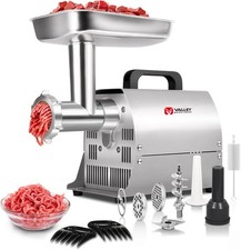 Valley Sportsman #8 Stainless Steel Electric Meat Grinder, 0.4 HP 300W picture