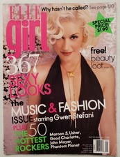 Elle Girl Magazine December/January 2005 Gwen Stefani~Y2K 2000s Teen Fashion picture