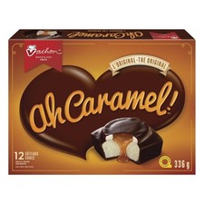 Vachon Ah Caramel The Original Cakes 336g Chocolate Caramel Snack Cakes picture