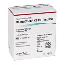 CoaguChek XS PT Test  48ct Strips Expiration 10-31-2027 picture