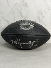 Jack Youngblood Signed Football HOF Black Ball 100 Year Anniversary Psa/Dna COA picture
