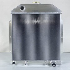 3 ROW Aluminum Radiator For 1949-1953 FORD CAR SEDAN CHEVY ENGINE SWAP CC49CH picture