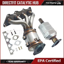 2x Front Rear Catalytic Converter For 2012-2017 Hyundai Accent 1.6L picture