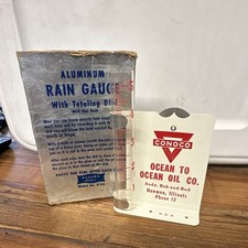 Conoco Aluminum Rain Gauge Newman, Illinois picture