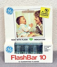Vintage GE FlashBar 10 for Polaroid SX-70 Camera New Old Stock NOS Sealed picture