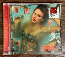 Taylor Swift Life of a Showgirl CD Hand Signed Photo 4 NEW Factory Sealed picture