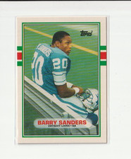 1989 Topps Football Barry Sanders #83T Detroit Lions picture