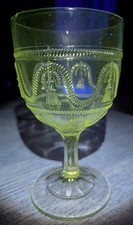 Antique La Belle Glass Co Cord and Tassle RARE Largest 6