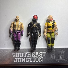 Vintage GI Joe ARAH 3.75” Action Figure Lot Hasbro Bundle Of 3 No Cracks TIGHT picture