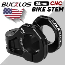 BUCKLOS MTB 35mm 31.8mm Short Stem CNC Aluminum Handlebar Stem Ultralight Bike picture