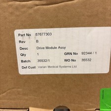 Brand New- Varian 87677303 Assy, Couch Lat/Long Drive, with OBI picture