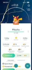Pokémon Go✨ Shiny Pikachu in orange Hanbok Female - Autumn Picnic - PTC / ✨Trade picture