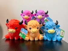 Sunny Days Squeeezy Highland Cow Fidget Toy picture