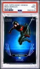 2025 Topps Disney Genesis Miles Morales 48/75 PSA 9 HIGHEST GRADE ON POP LIST picture