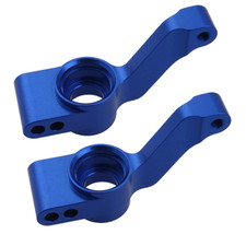 NEW Powerhobby Aluminum Rear Hub Carriers Blue FOR Traxxas Slash 4WD / 4X4 picture