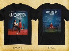 Natalia LaFourcade 2 Sides 2026 Tour T Shirt Black S-5XL Unisex EM1622 picture